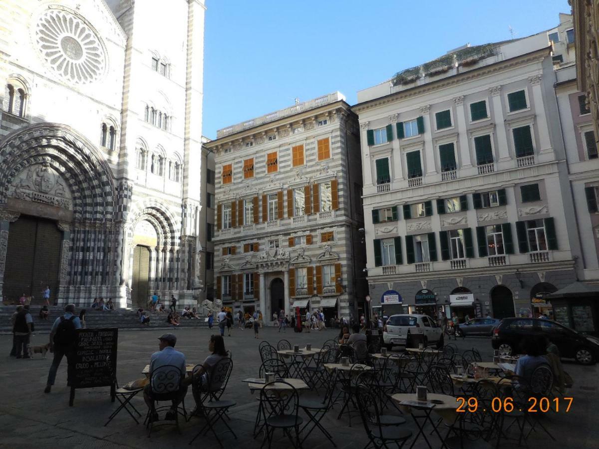 Ferienwohnung Loft Fronte Cattedrale Genua Exterior foto